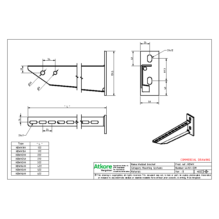 COMMERCIAL HDWK